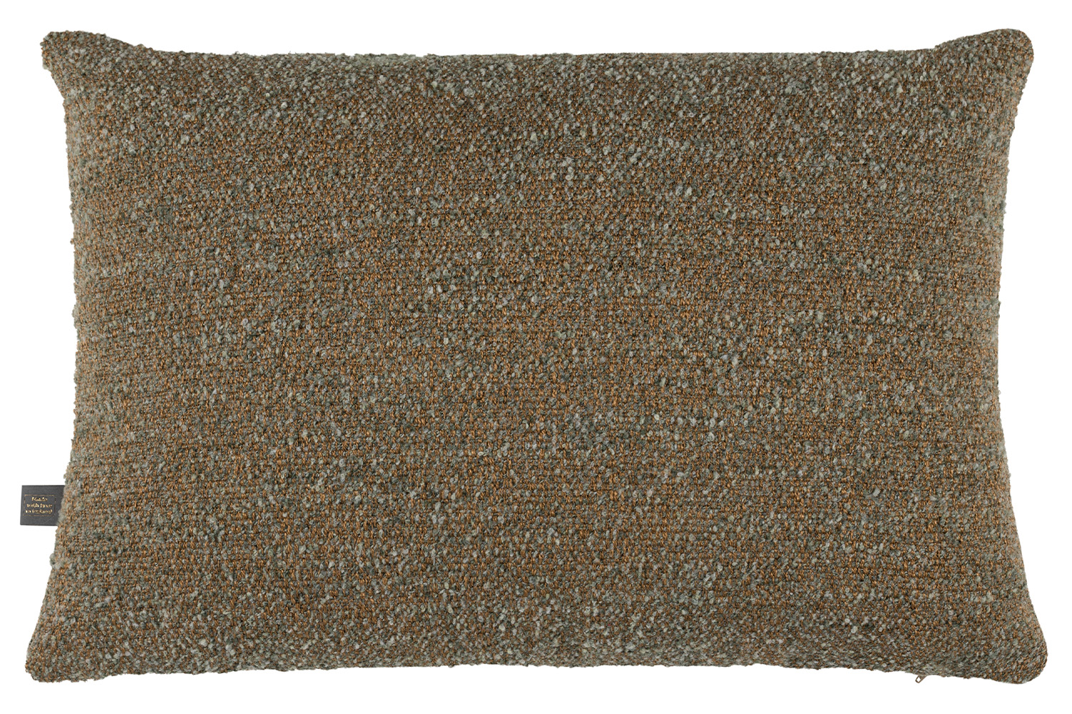 Zari Cushion | Copper/Green | 45 x 60 cm