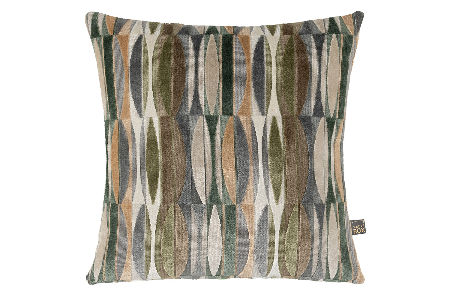 Odessa Cushion | Green | 43 x 43 cm