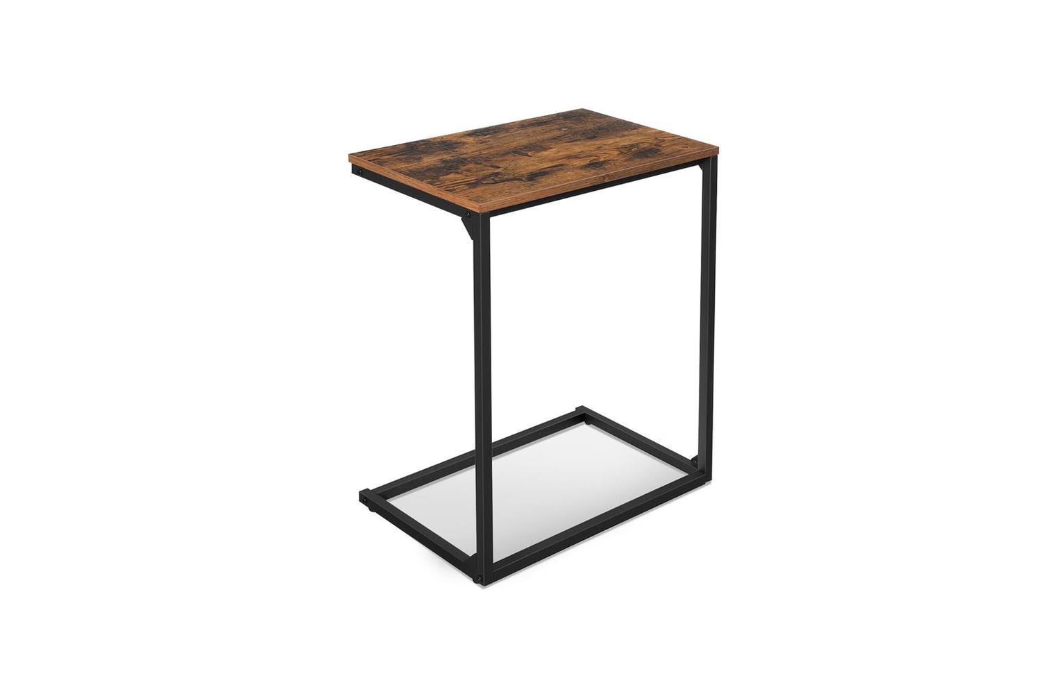 Side Sofa Table | Side Table | Particleboard And Steel | 55 X 35 X 66 Cm [Ex-Display - DC250587-000342]