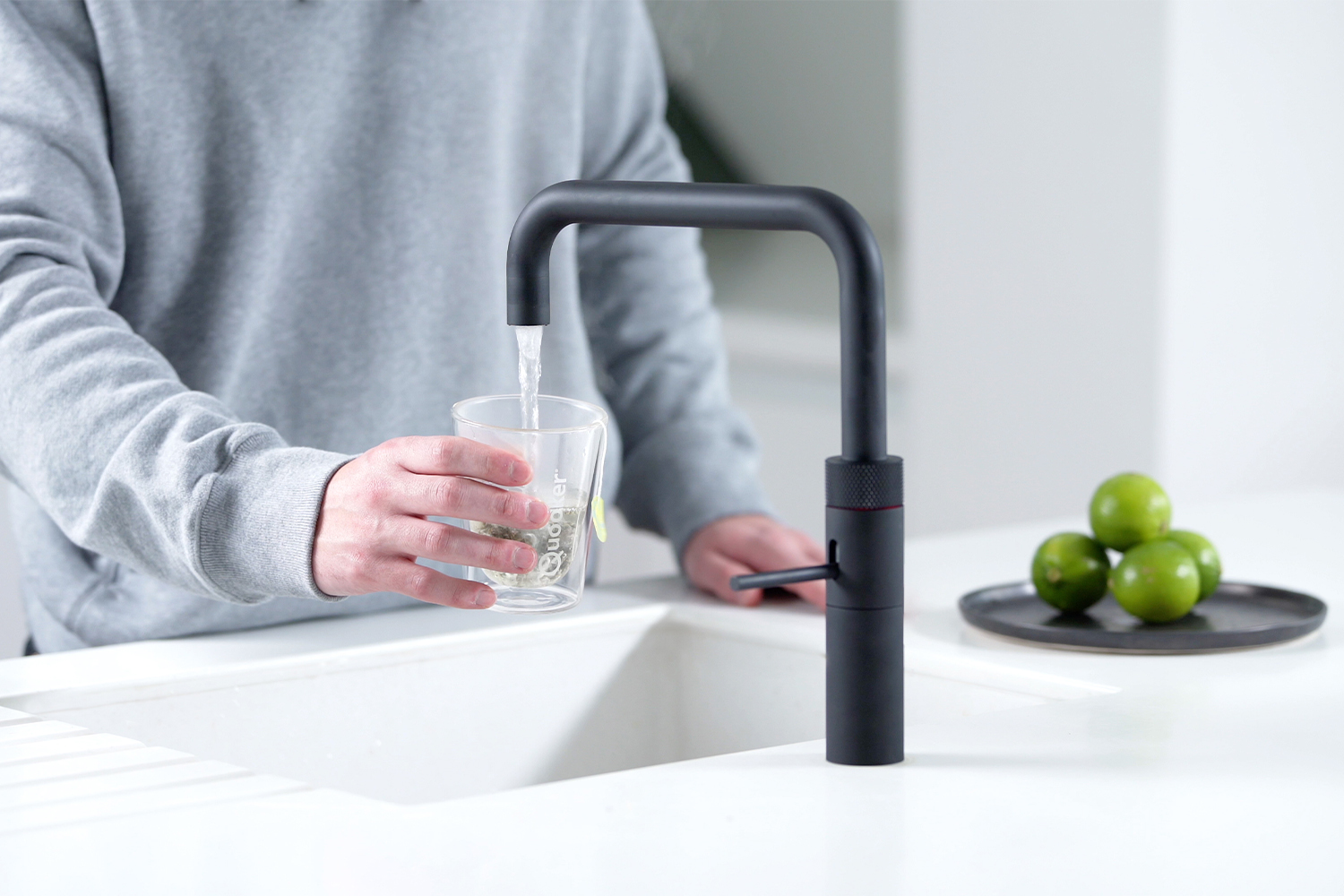 Quooker Fusion Square Tap | Black | FNSBLK
