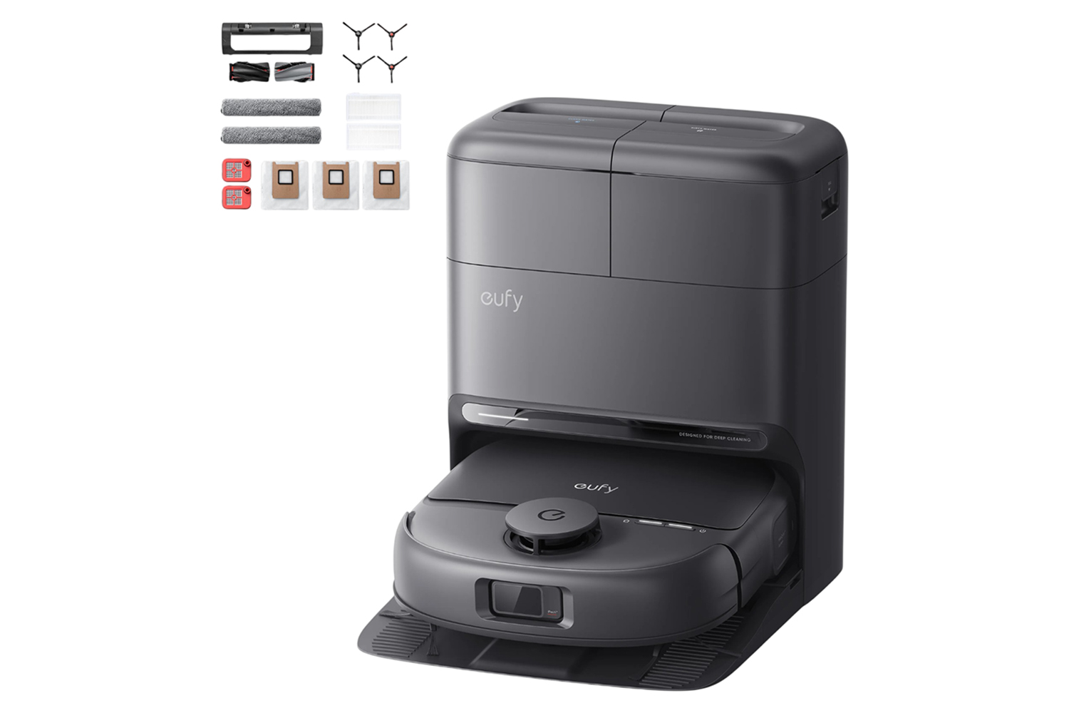 Eufy Omni C28 Robot Vacuum Cleaner with Accessory Kit | T211AV10