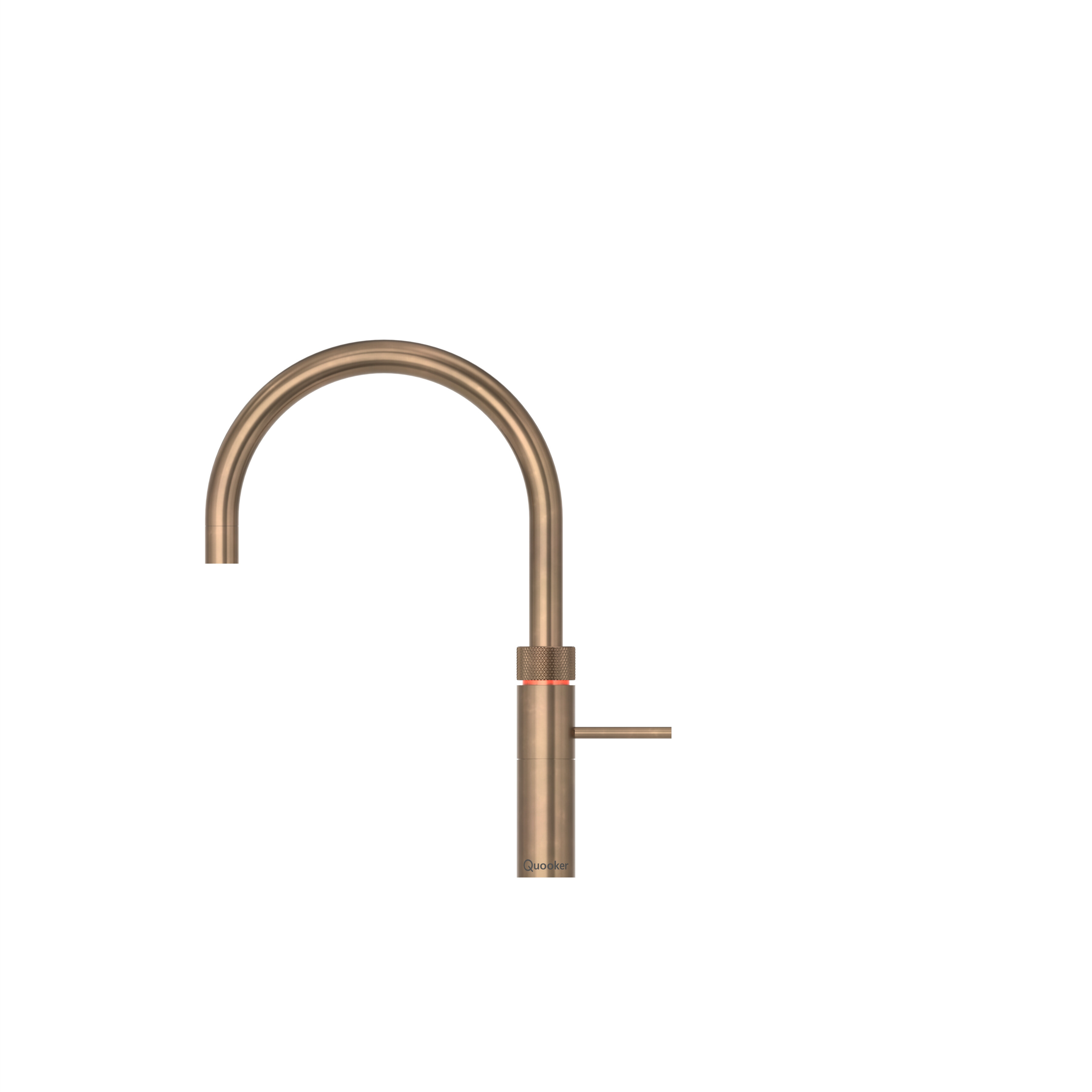 Quooker Fusion Round Tap | Patinated Brass | FNRPTB