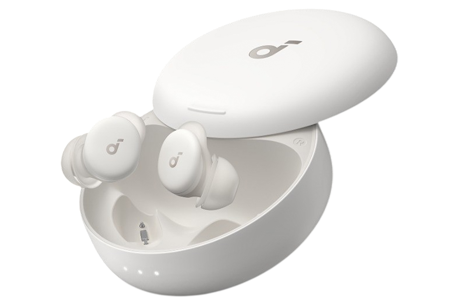 Soundcore Sleep A30 Active Noise Cancellation Wireless Earbuds | Moonlight White