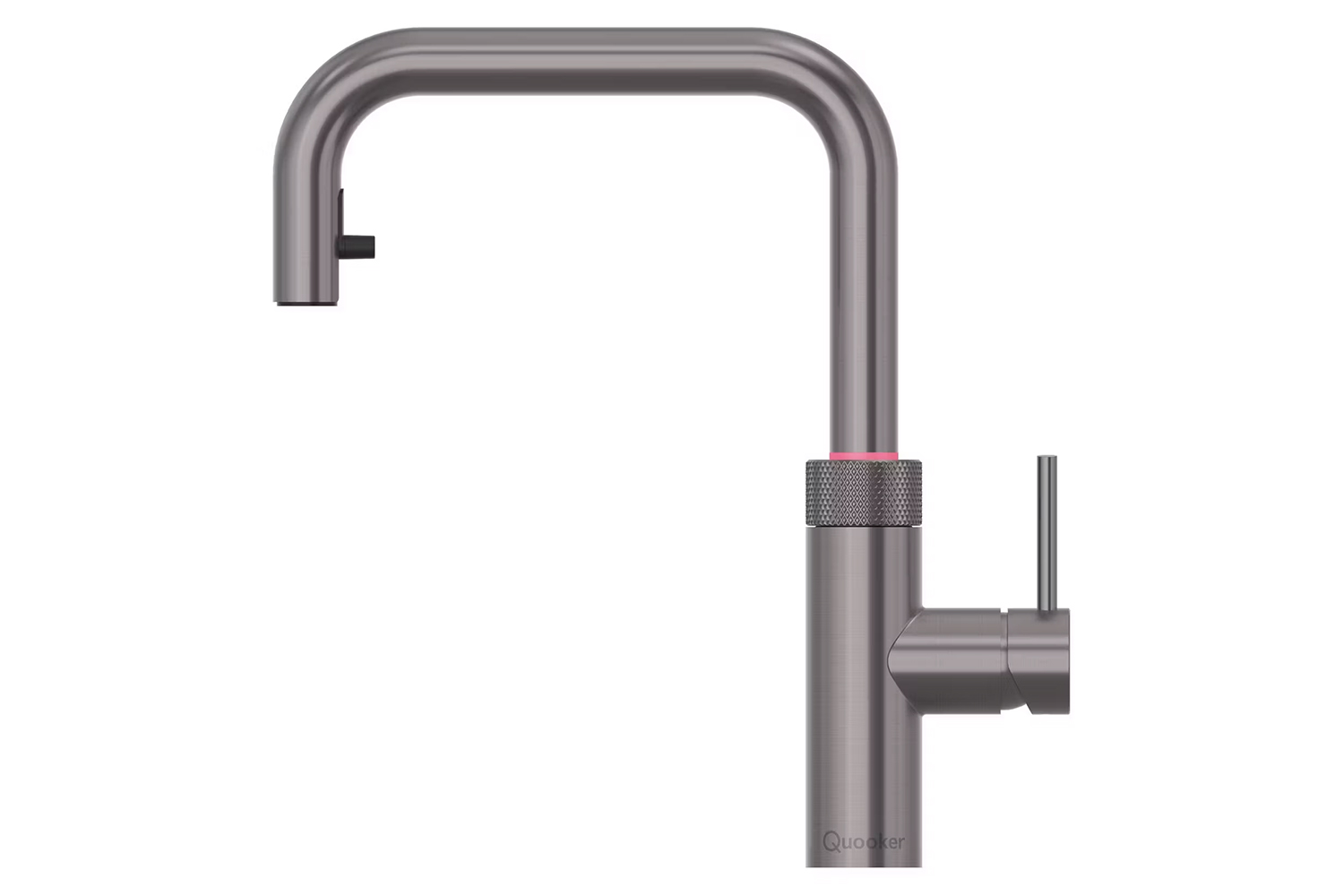 Quooker 3-in-1 Flex Square Tap | Gunmetal | FXSGME