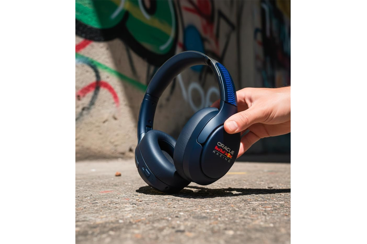 Red Bull Over-Ear Wireless Noise Cancelling Headphones | Blue