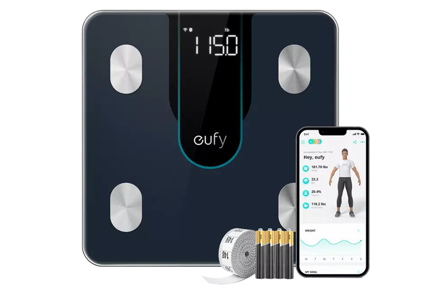 Eufy Smart Scale P2 | Black