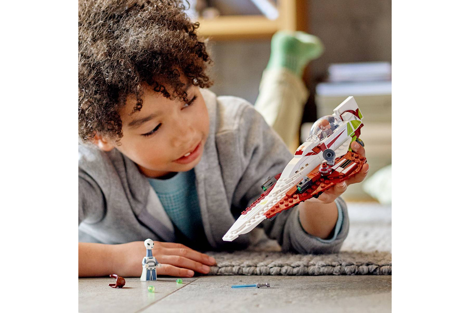 Lego Star Wars Obi-Wan Kenobi’s Jedi Starfighter Toy Set