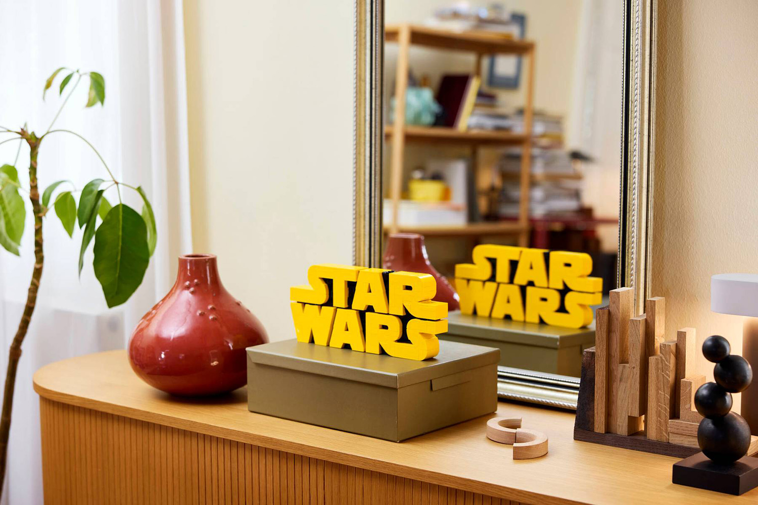 Lego Brick-Built Star Wars Logo