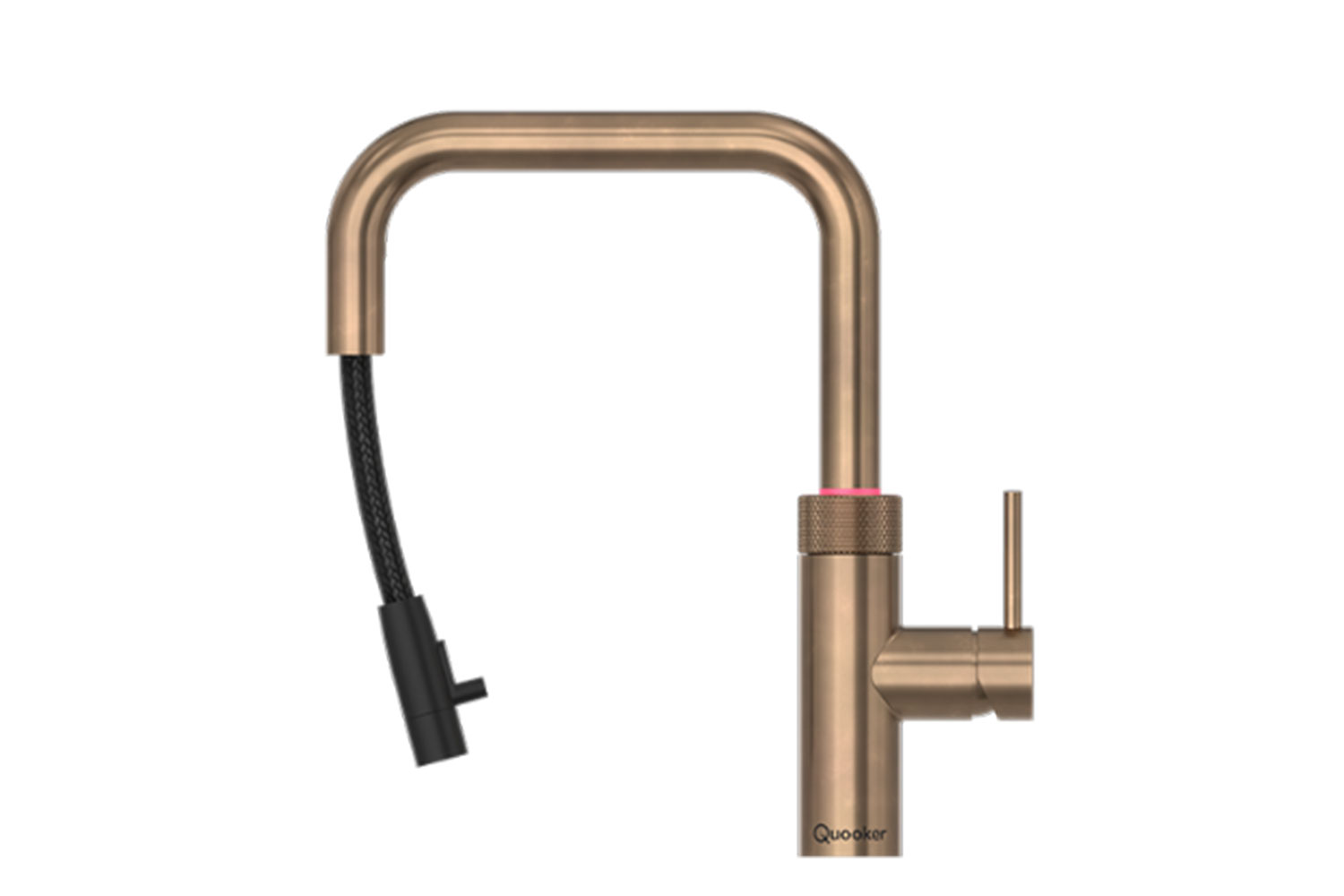 Quooker Flex Square Tap | Patinated Brass | FXSPTN