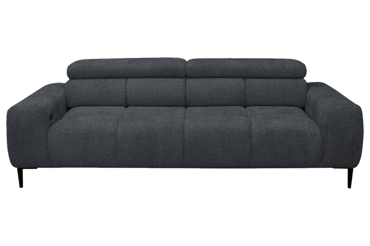Cassie 3 Seater Sofa | Power Slider | Fabric