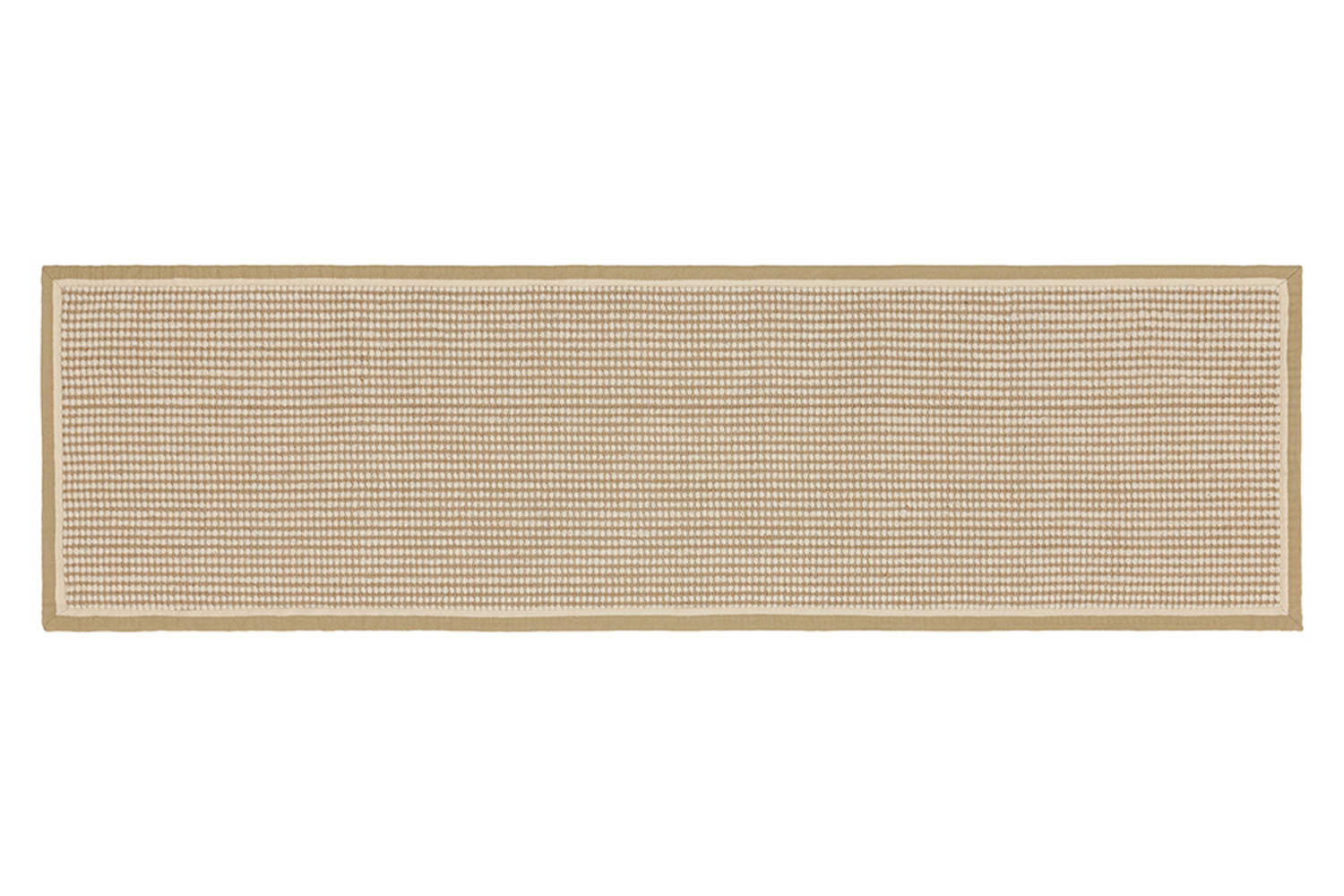 Korra Single Loop Rug | Cream | 240 x 68 cm