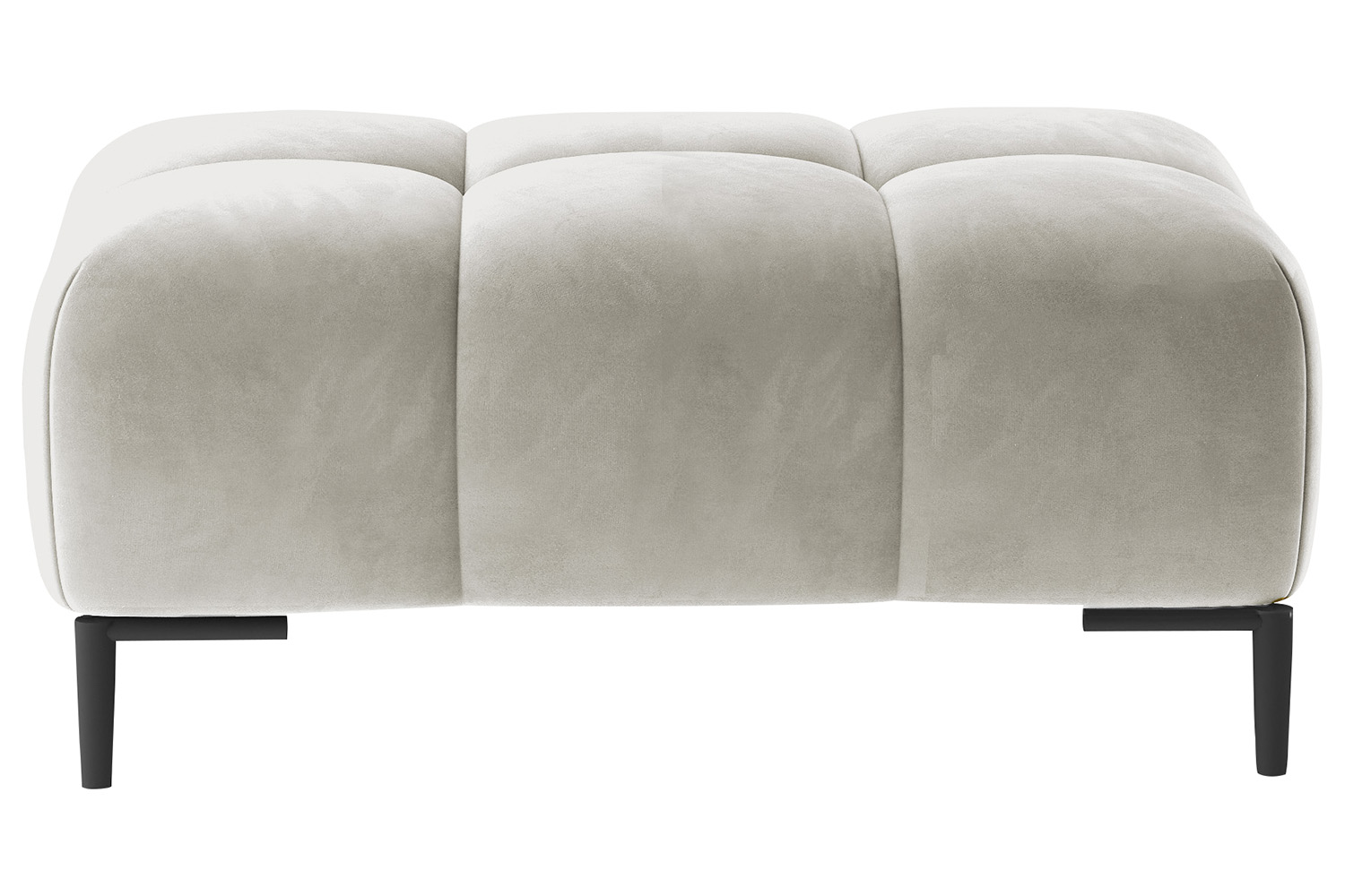 Cassie S Footstool | Fabric | Cream