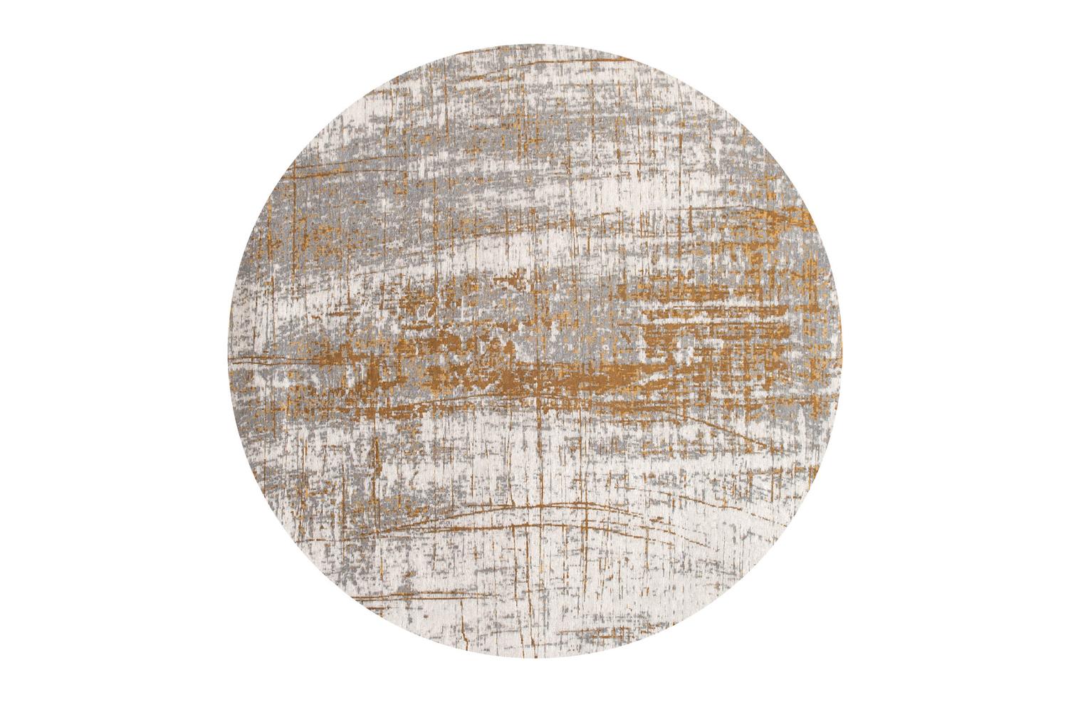 Louis De Poortere Columbus Gold Rug | Polyester | 290 X 290 Cm