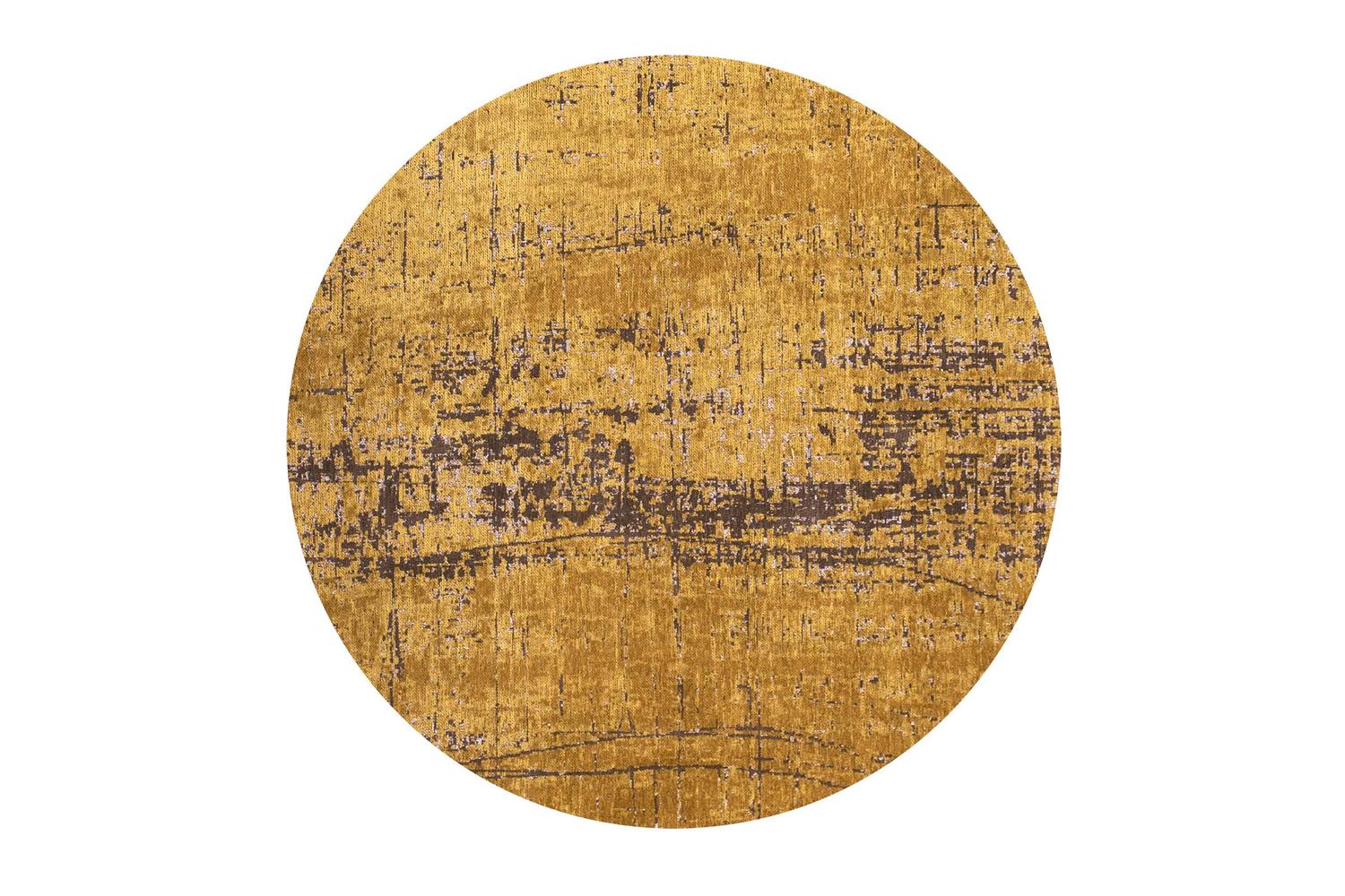 Louis De Poortere Liberty Gold Rug | Polyester | 290 X 290 Cm
