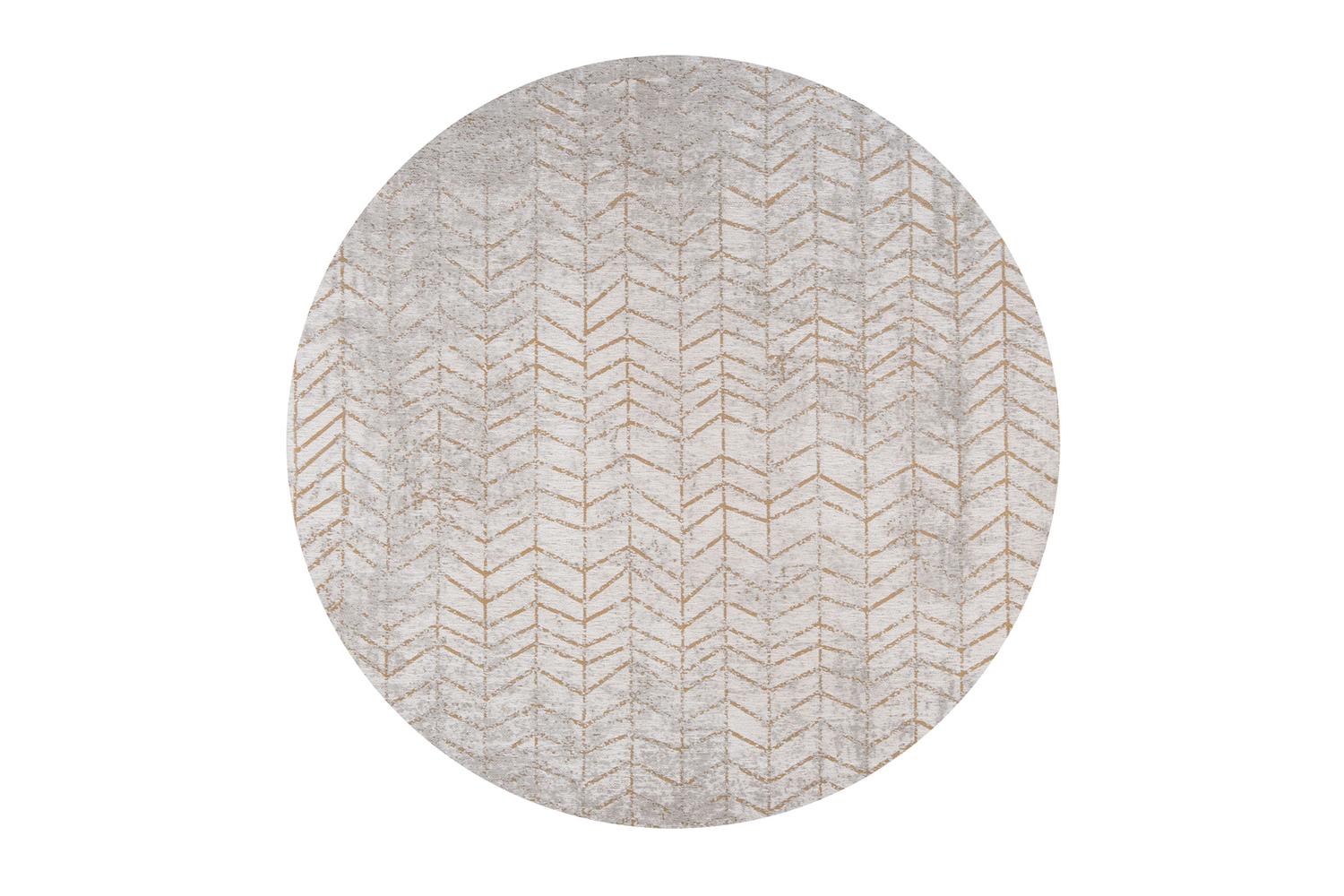 Louis De Poortere Central Yellow Rug | Polyester | 290 X 290 Cm