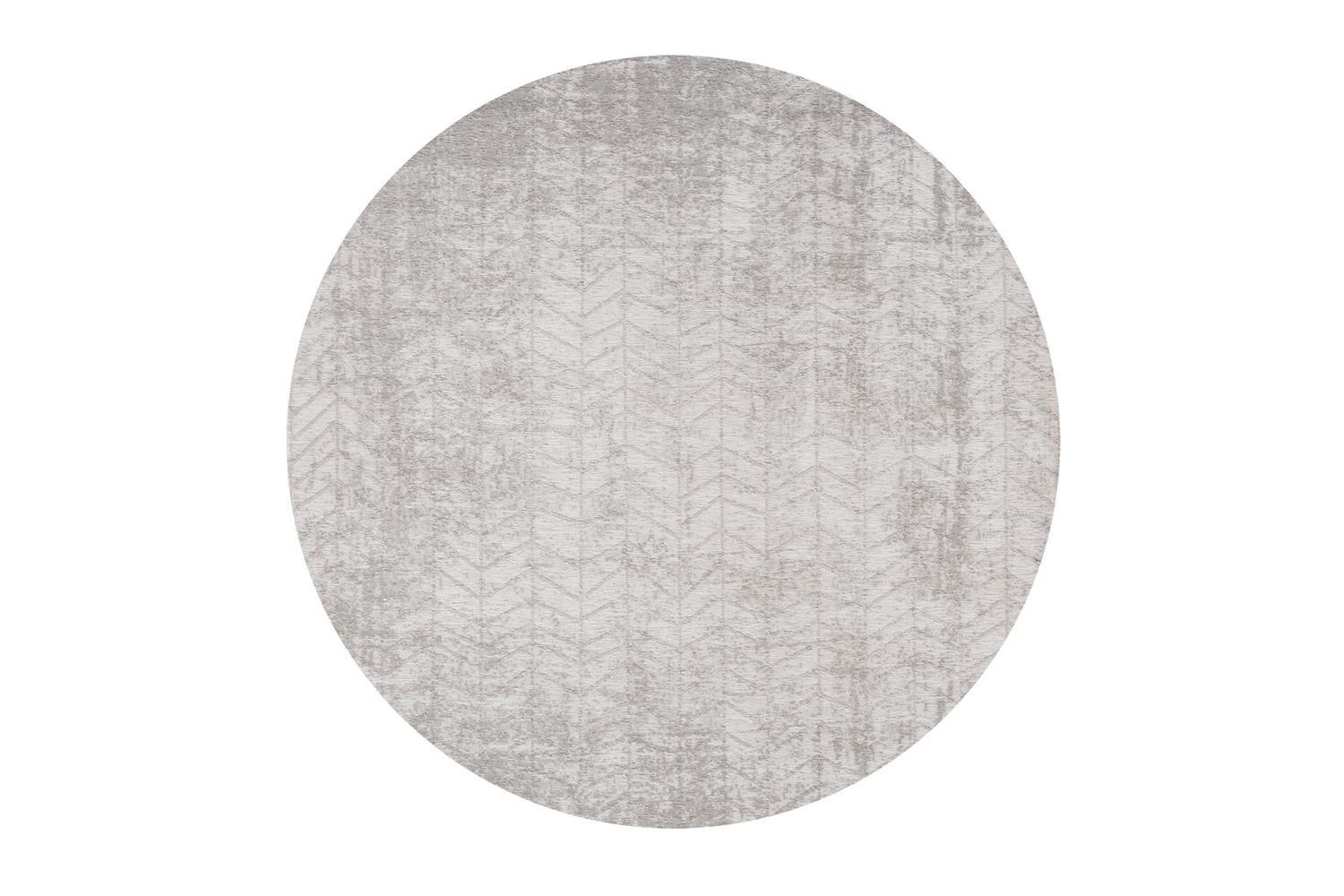 Louis De Poortere White Plains Rug | Polyester | 290 X 290 Cm