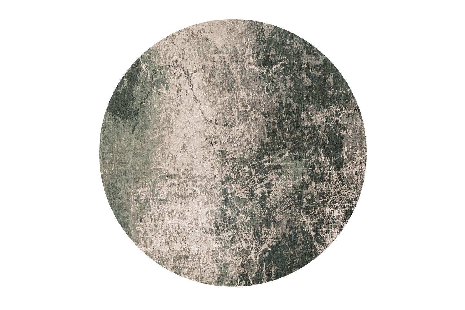 Louis De Poortere Dark Pine Rug | Polyester | 290 X 290 Cm