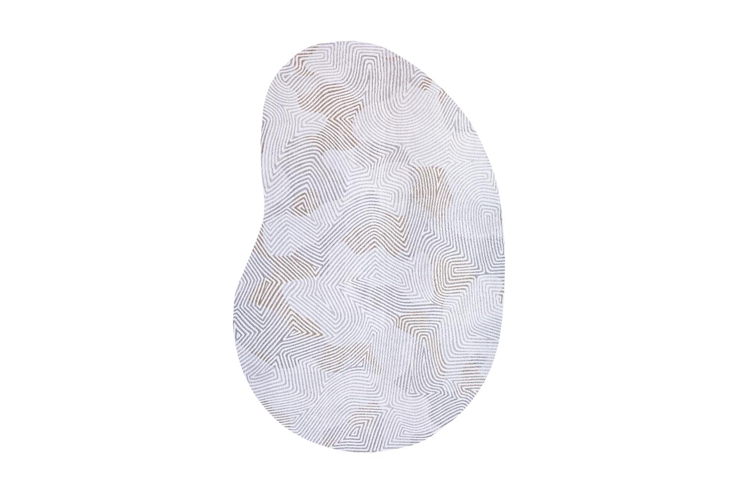 Louis De Poortere Oyster White Rug | Polyester | 235 X 340 Cm