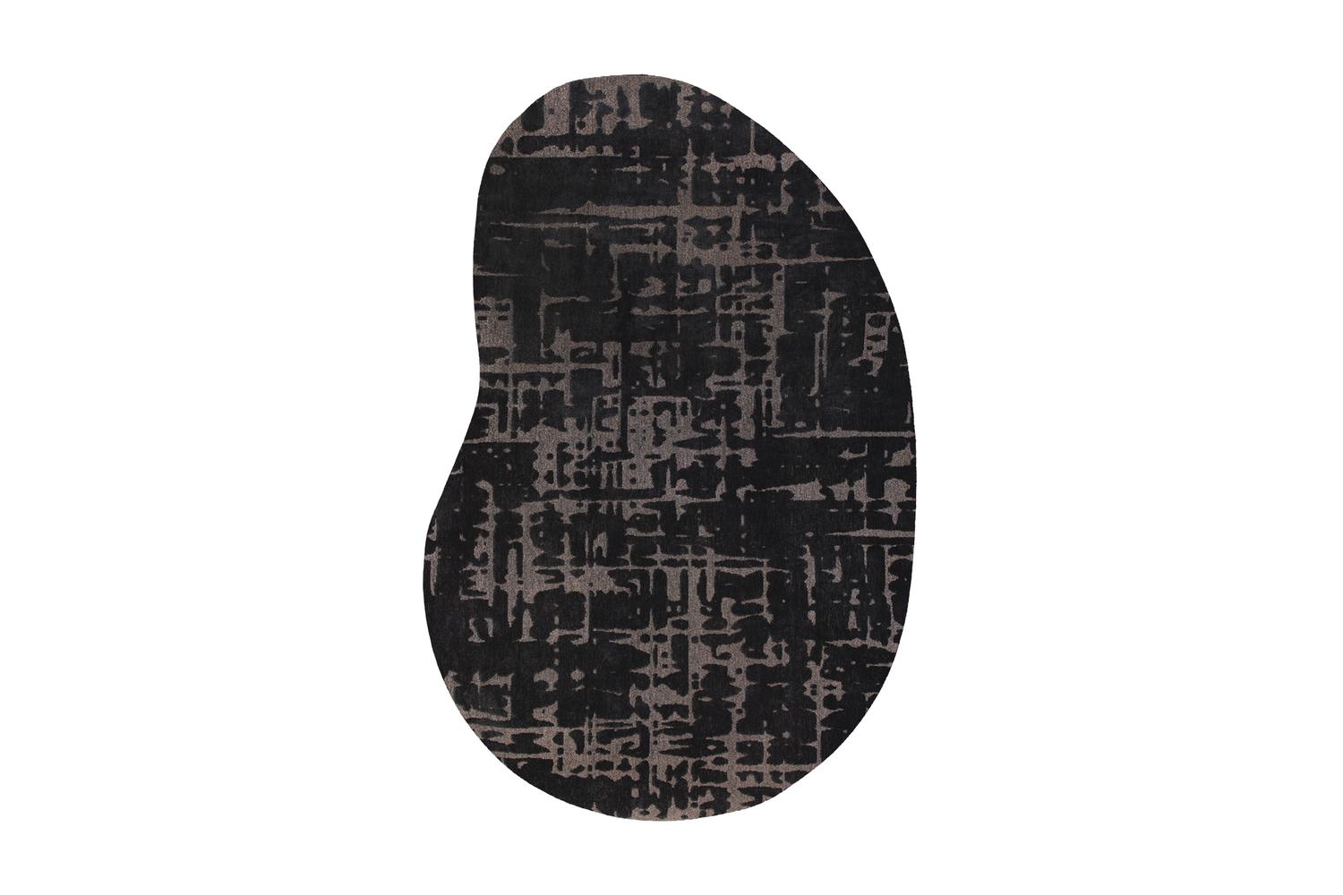 Louis De Poortere Black Water Rug | Polyester| 235 X 340 Cm