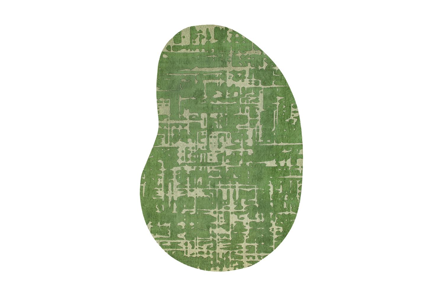 Louis De Poortere Perriers Green Rug | Polyester| 235 X 340 Cm
