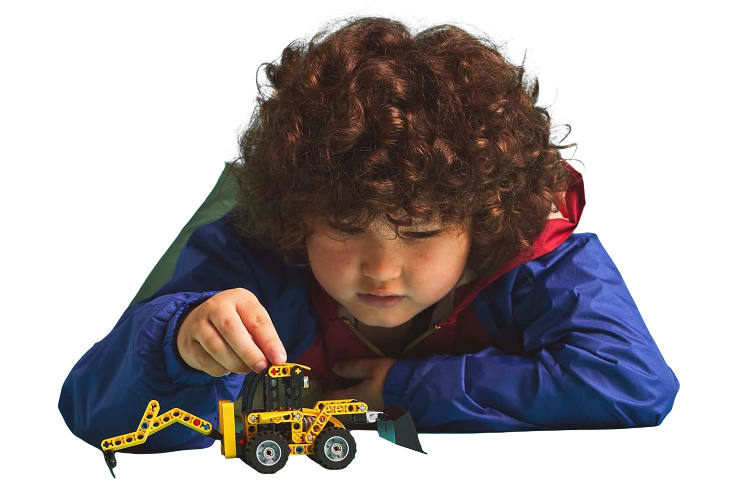 Lego Backhoe Loader Building Toys Set