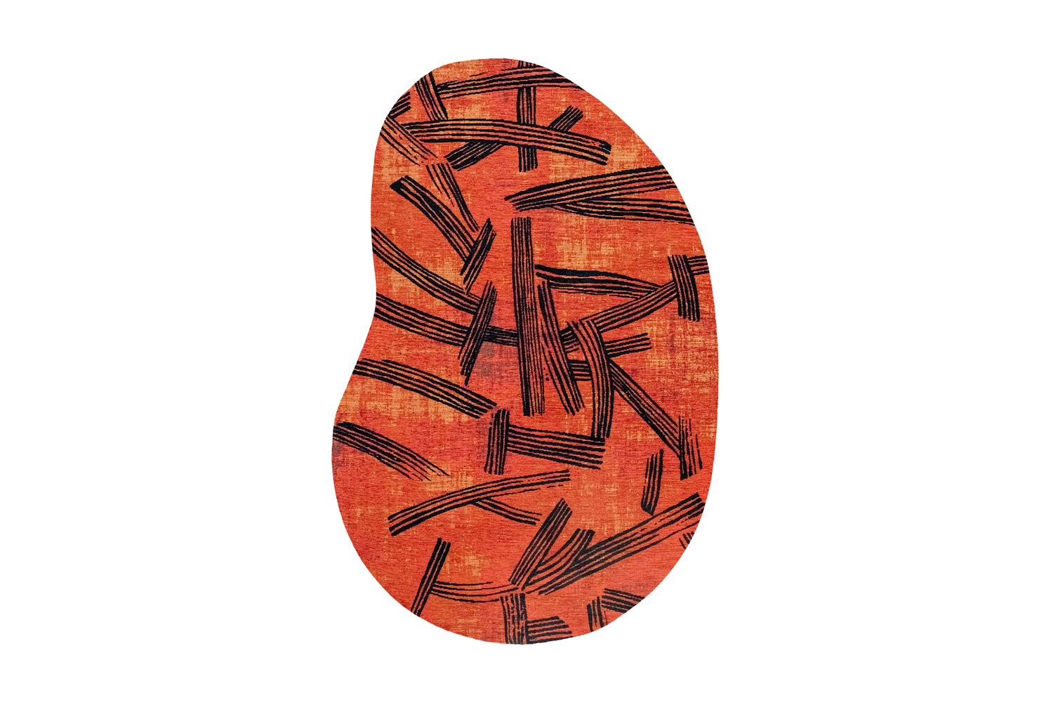 Louis De Poortere Ginger Chocolat Rug | Polyester | 170 X 235 Cm