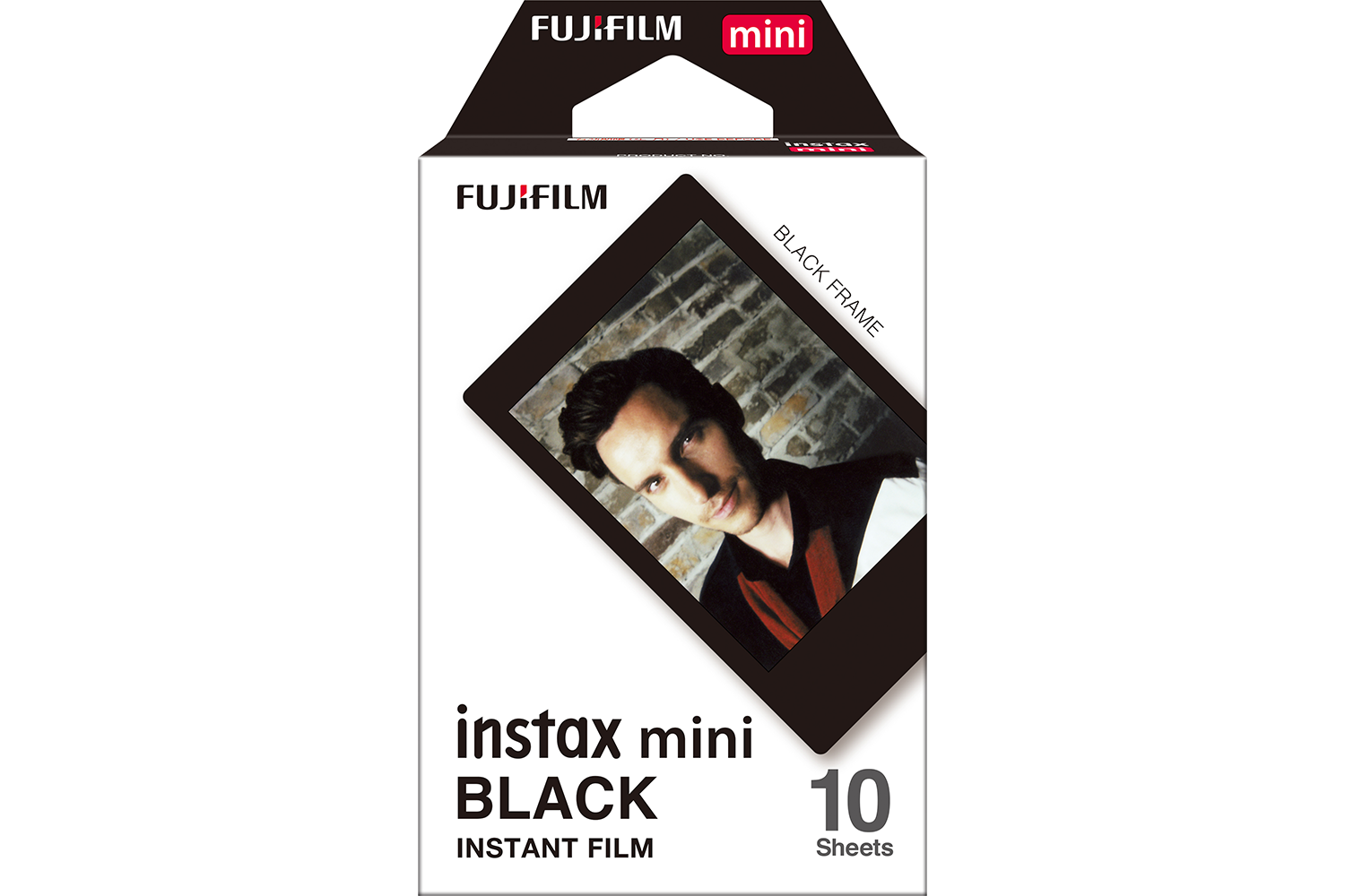 Fujifilm Instax Mini Instant Film 10 Sheets | Black