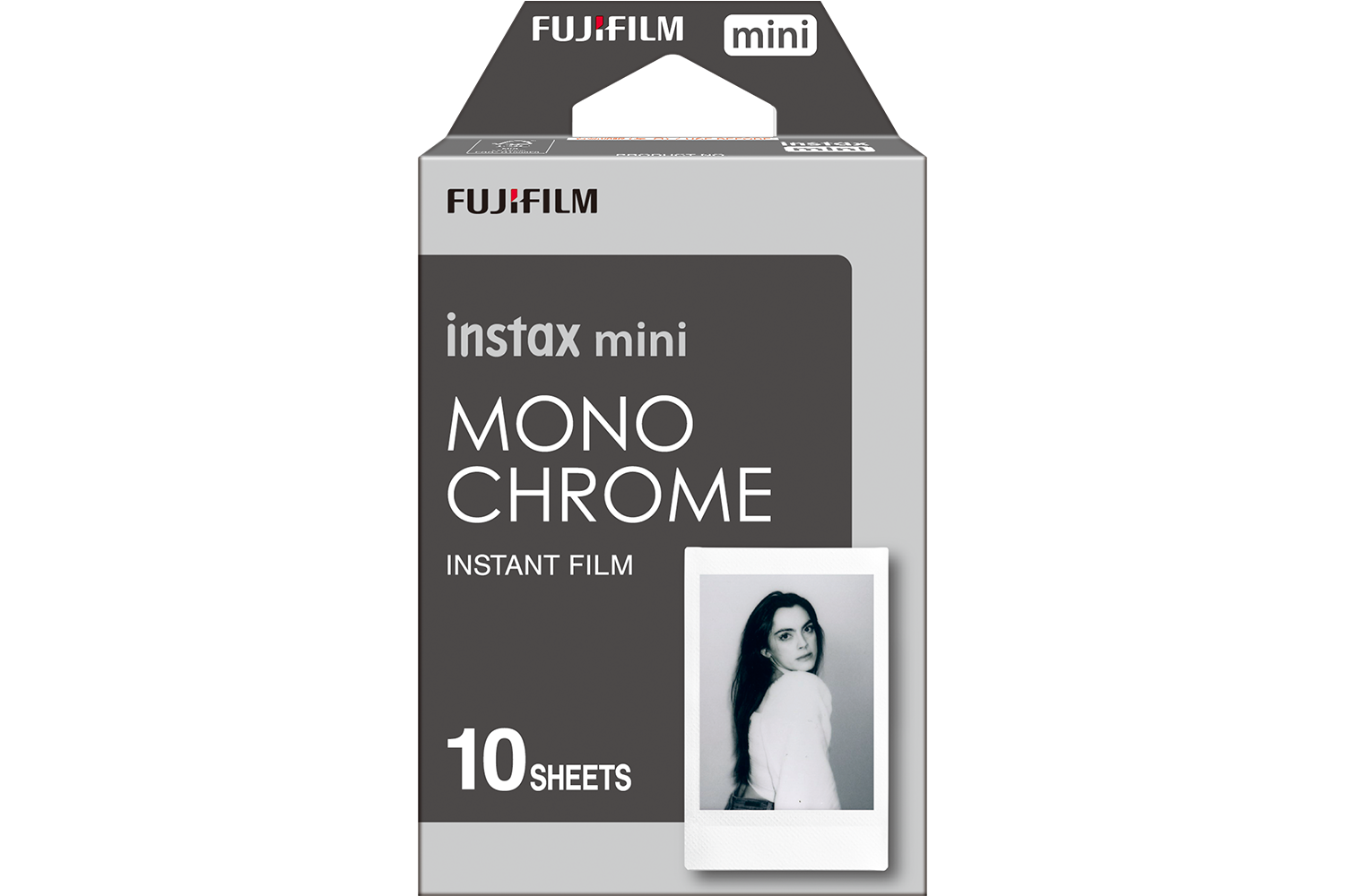 Fujifilm Instax Mini Instant Film Monochrome | 10 Sheets