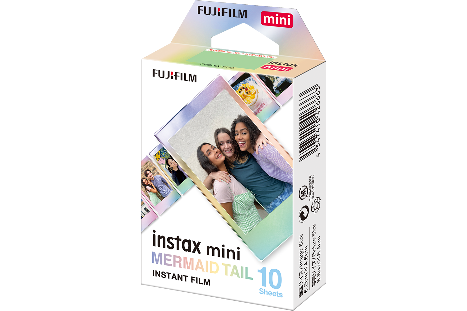 Fujifilm Instax Mini Mermaid Tail Film | 10 Pack