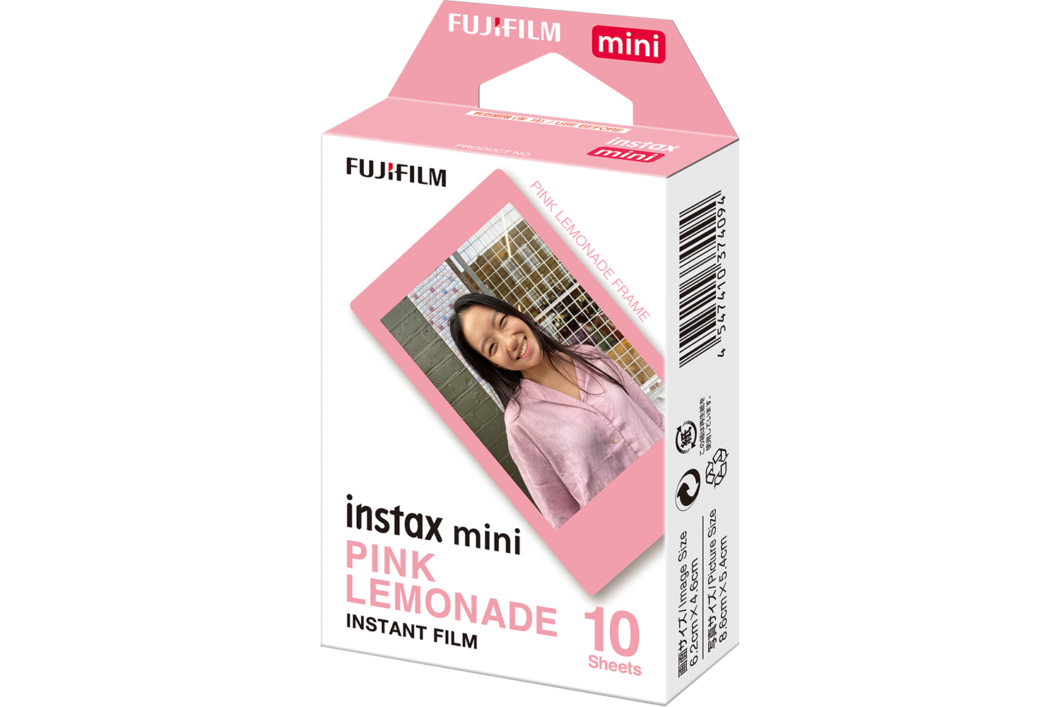 Fujifilm Instax Mini Pink Lemonade Film | 10 Sheets