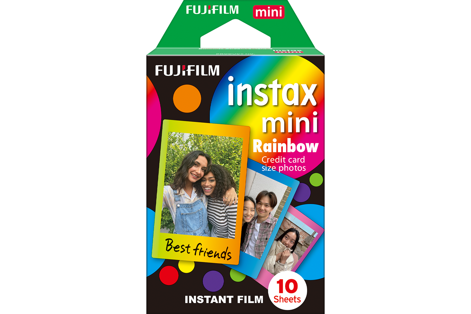 Fujifilm Instax Mini Rainbow Film | 10 Pack