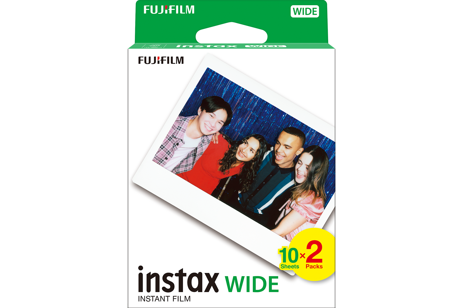 Fujifilm Instax Wide Film Twin Pack | 20 Shots