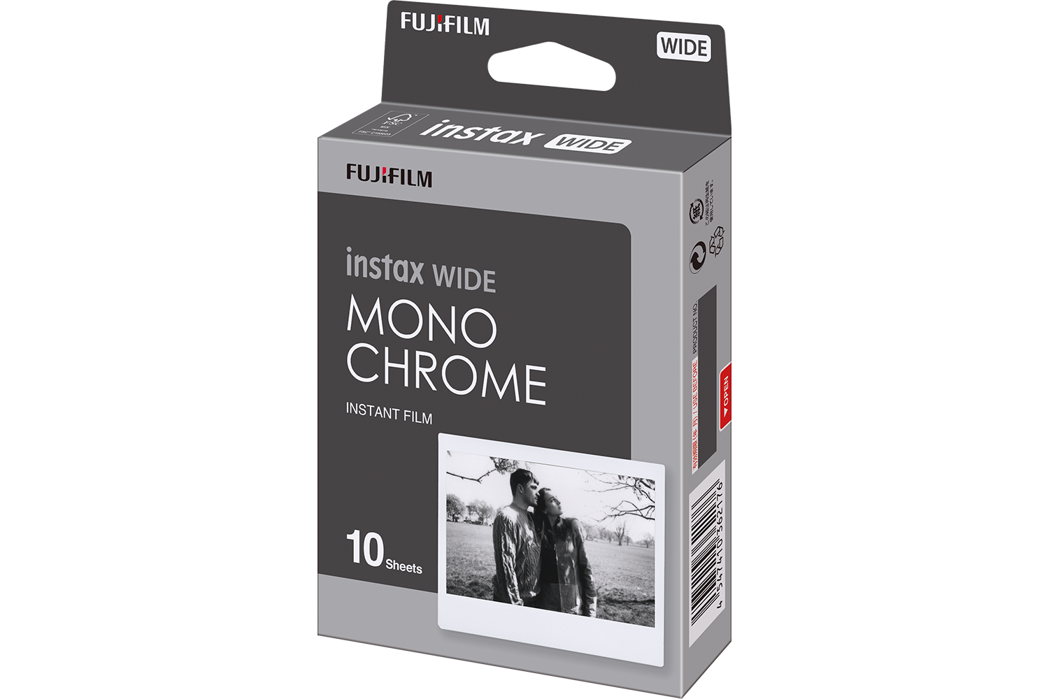 Fujifilm Instax Wide Monochrome Film | 10 Pack