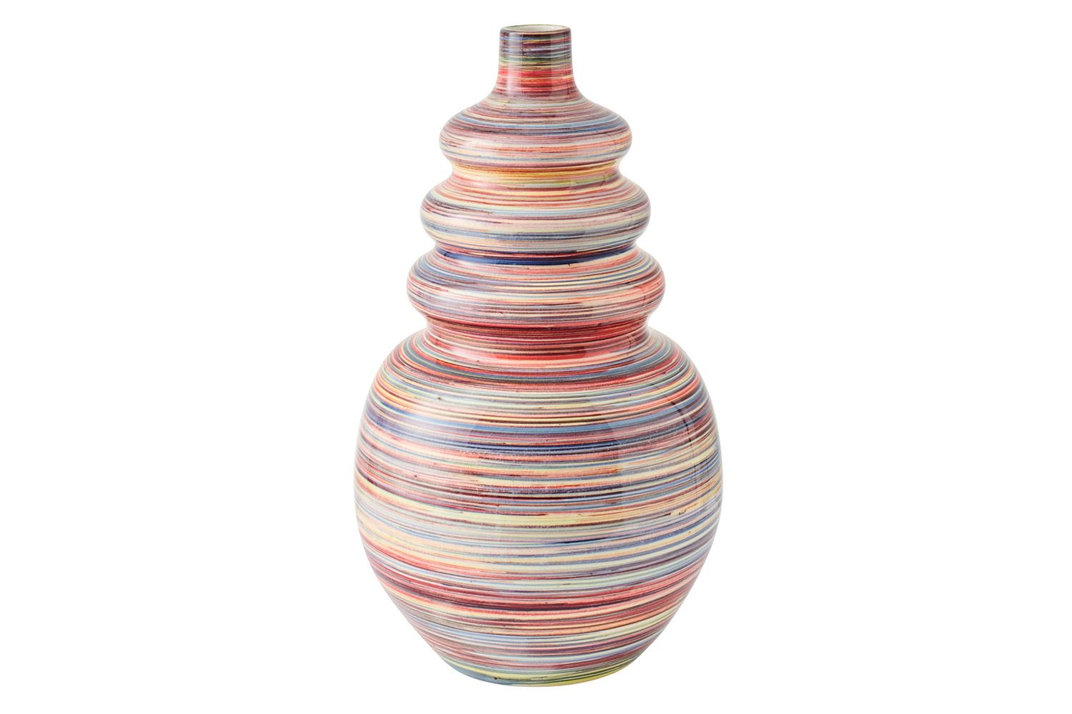 Floor Ceramic Vase | Multicolour | Large