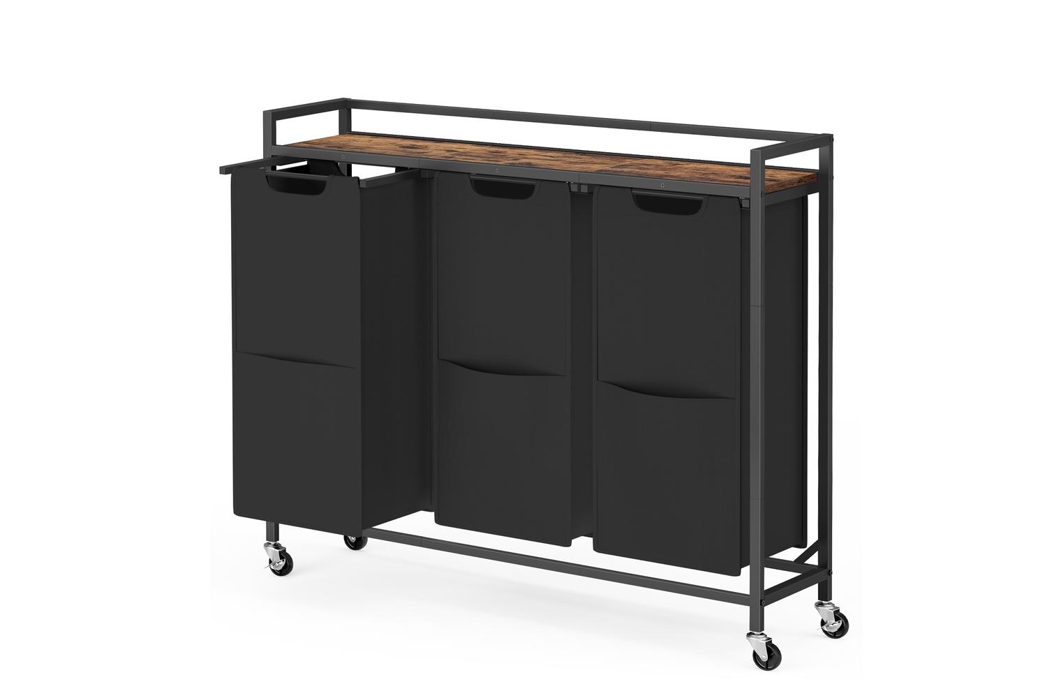 Vasagle Laundry Hamper | Laundry Sorter | Steel & Particleboard