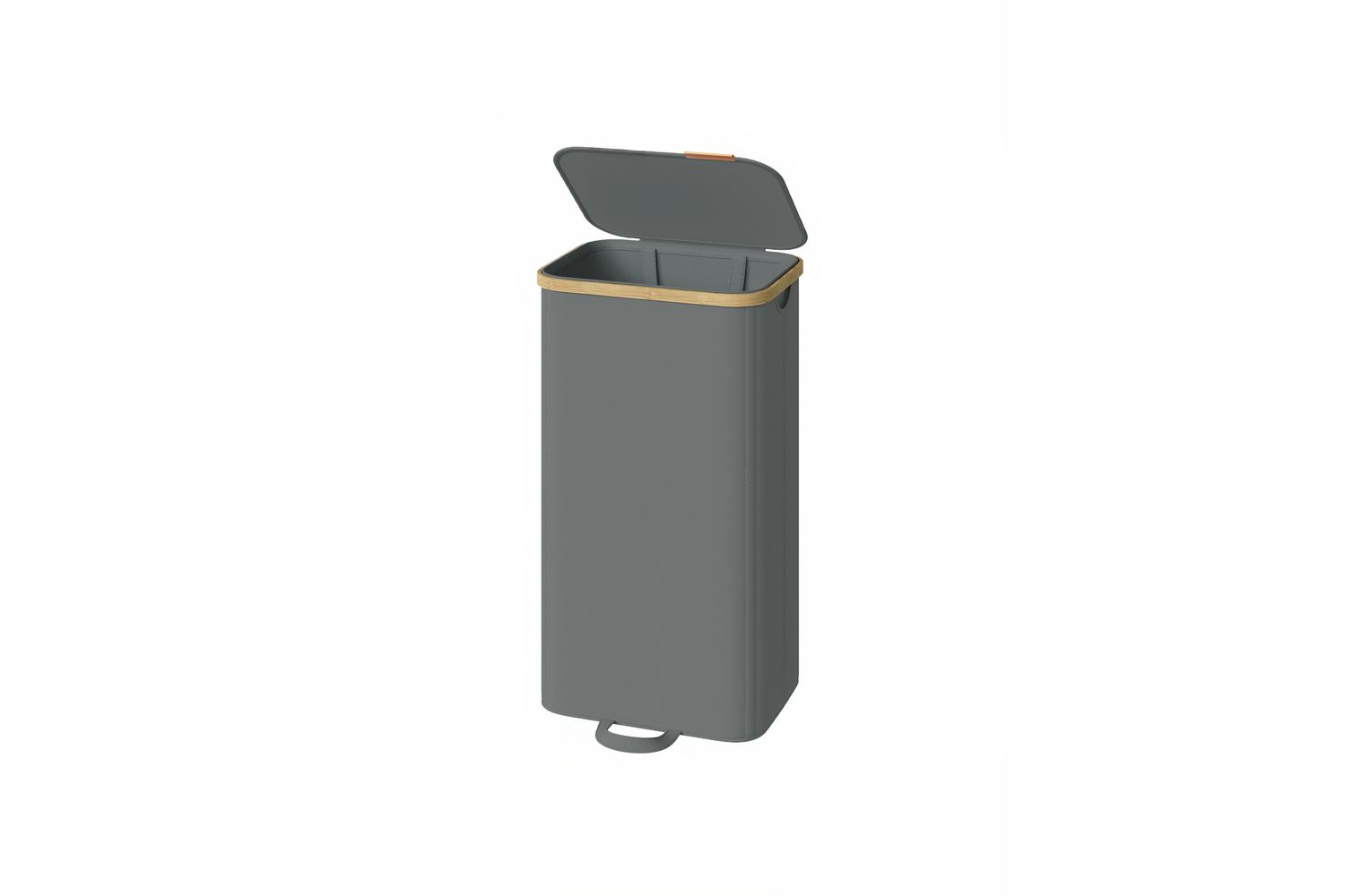 Songmics Laundry Hamper | Laundry Basket | Bamboo Frame | 100 Litre