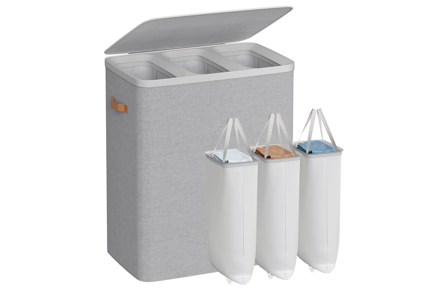 Songmics Laundry Basket | Laundry Hamper | Polyester Fabric | 190 Litre