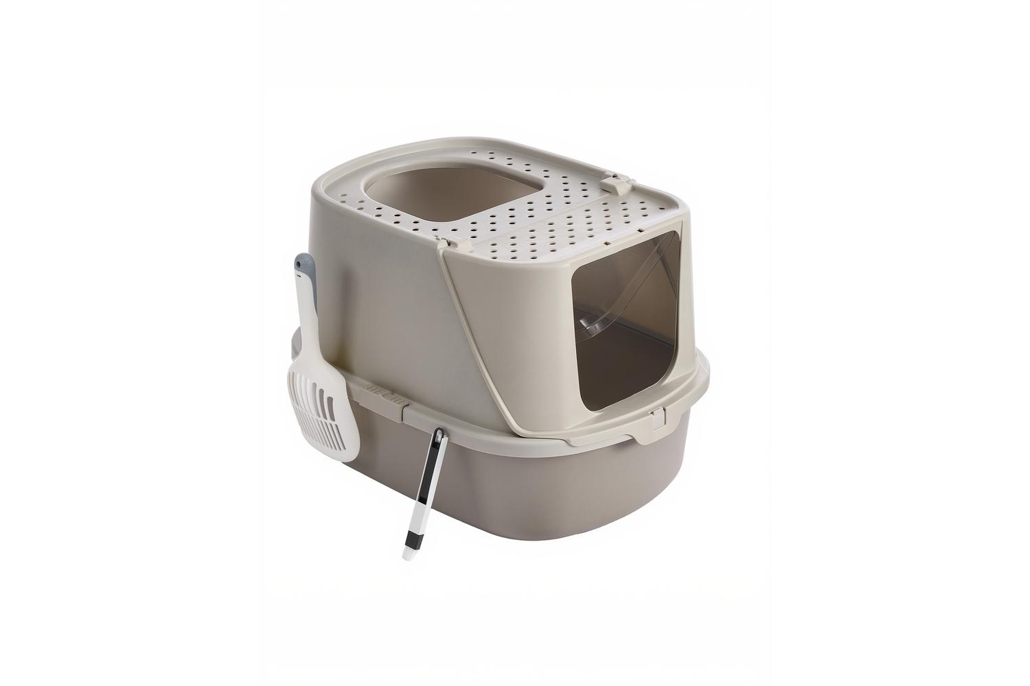 Feandrea Cat Litter Box | Cat Litter Box | Plastic | Large