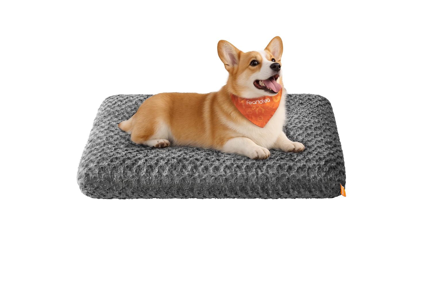 Feandrea Dog Bed | Dog Bed | Pv Plush | 95 X 60 Cm