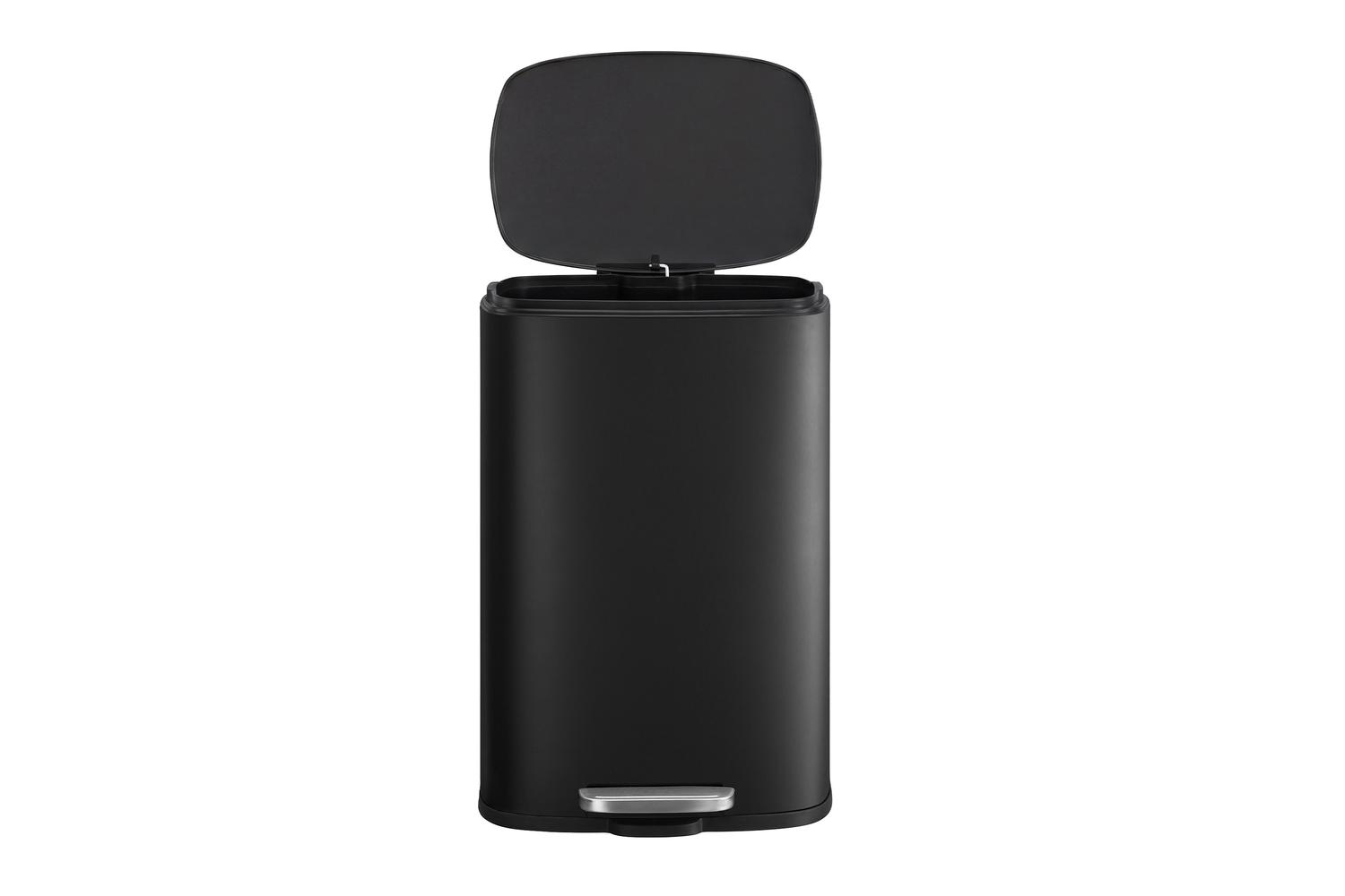Songmics Trash Can | Rubbish Bin | Steel | 50l