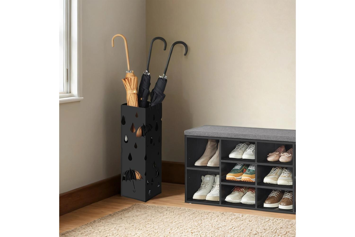 Songmics Umbrella Holder | Umbrella Stand | Metal | 15.5 X 15.5 X 49 Cm