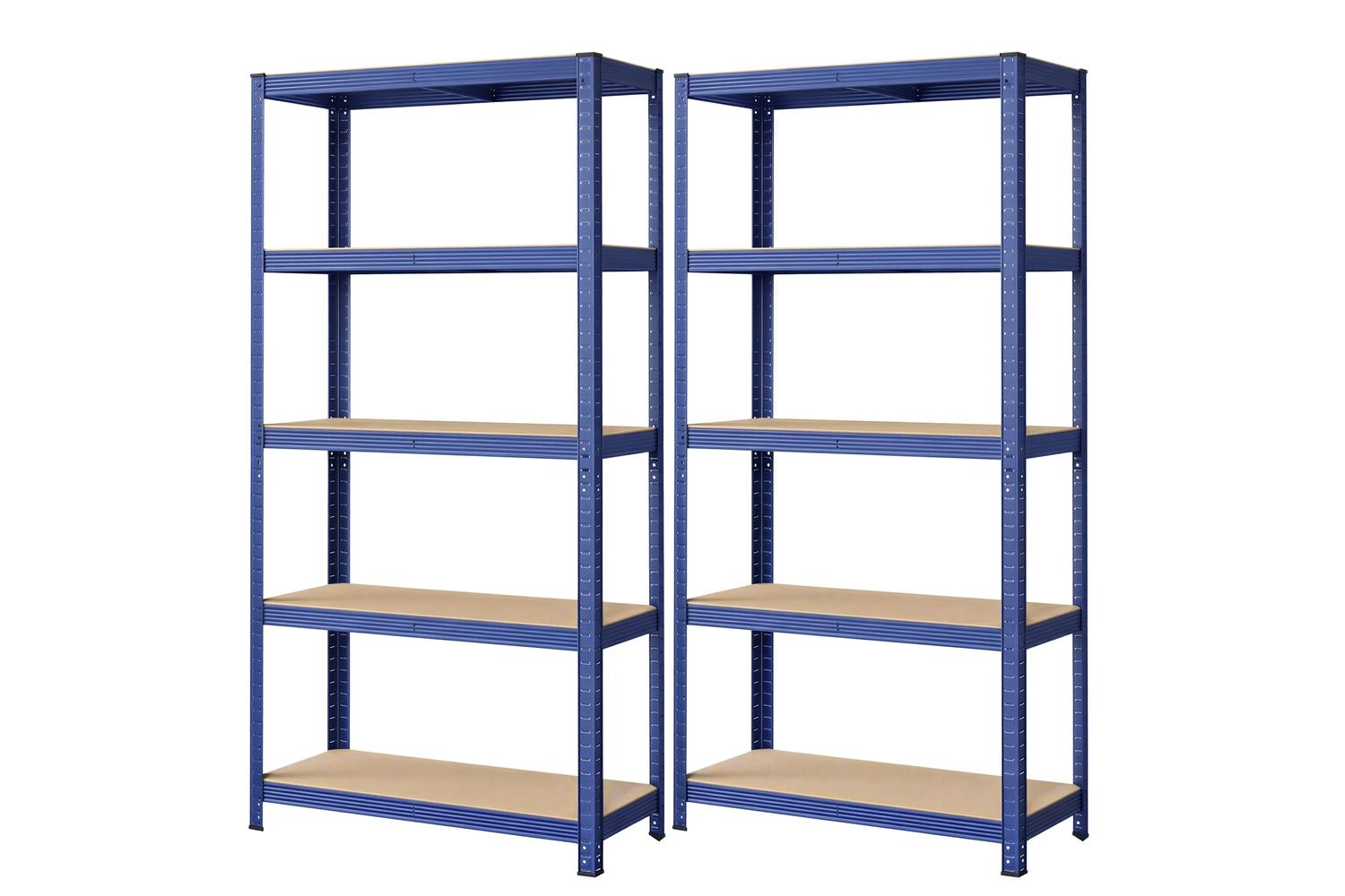 Songmics Shelving | Garage Shelving | Powder-coated Steel & Mdf | 40 X 90 X 180 Cm
