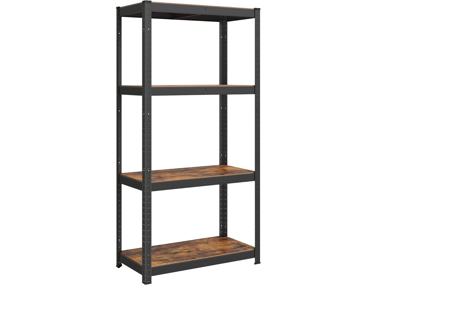 Songmics Shelving Unit | Garage Shelving | Steel Frame & Particleboard | 40 X 80 X 160 Cm