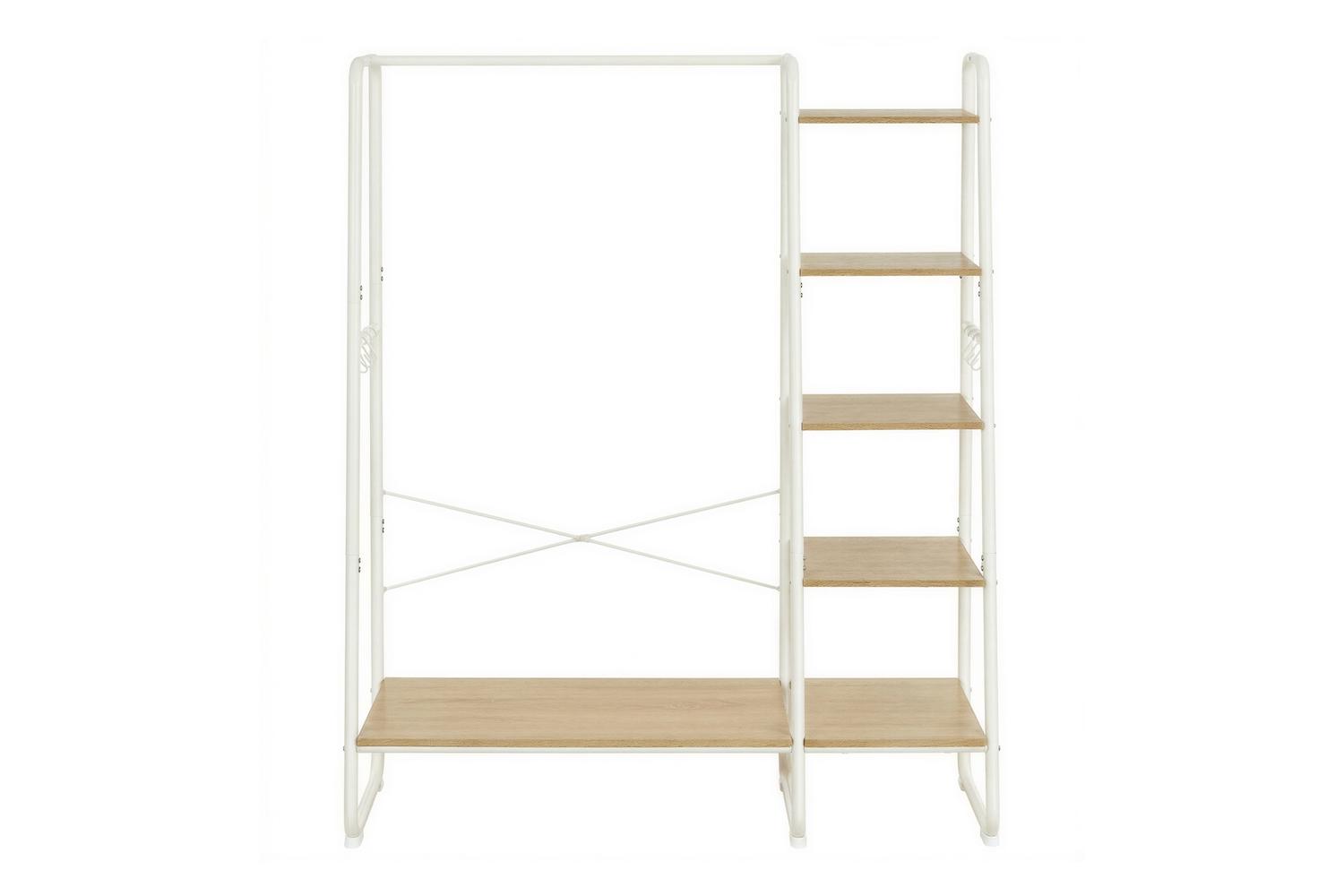Vasagle Garment Rack | Clothes Storage | Particleboard & Steel | 120 X 45 X 160 Cm