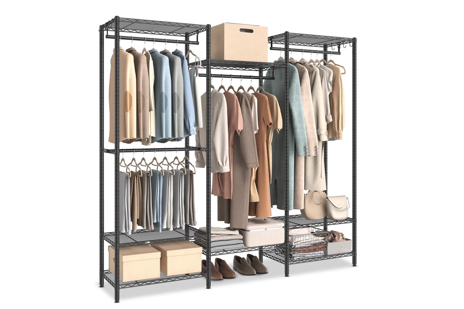 Songmics Wardrobe | Clothes Storage | Steel | Large