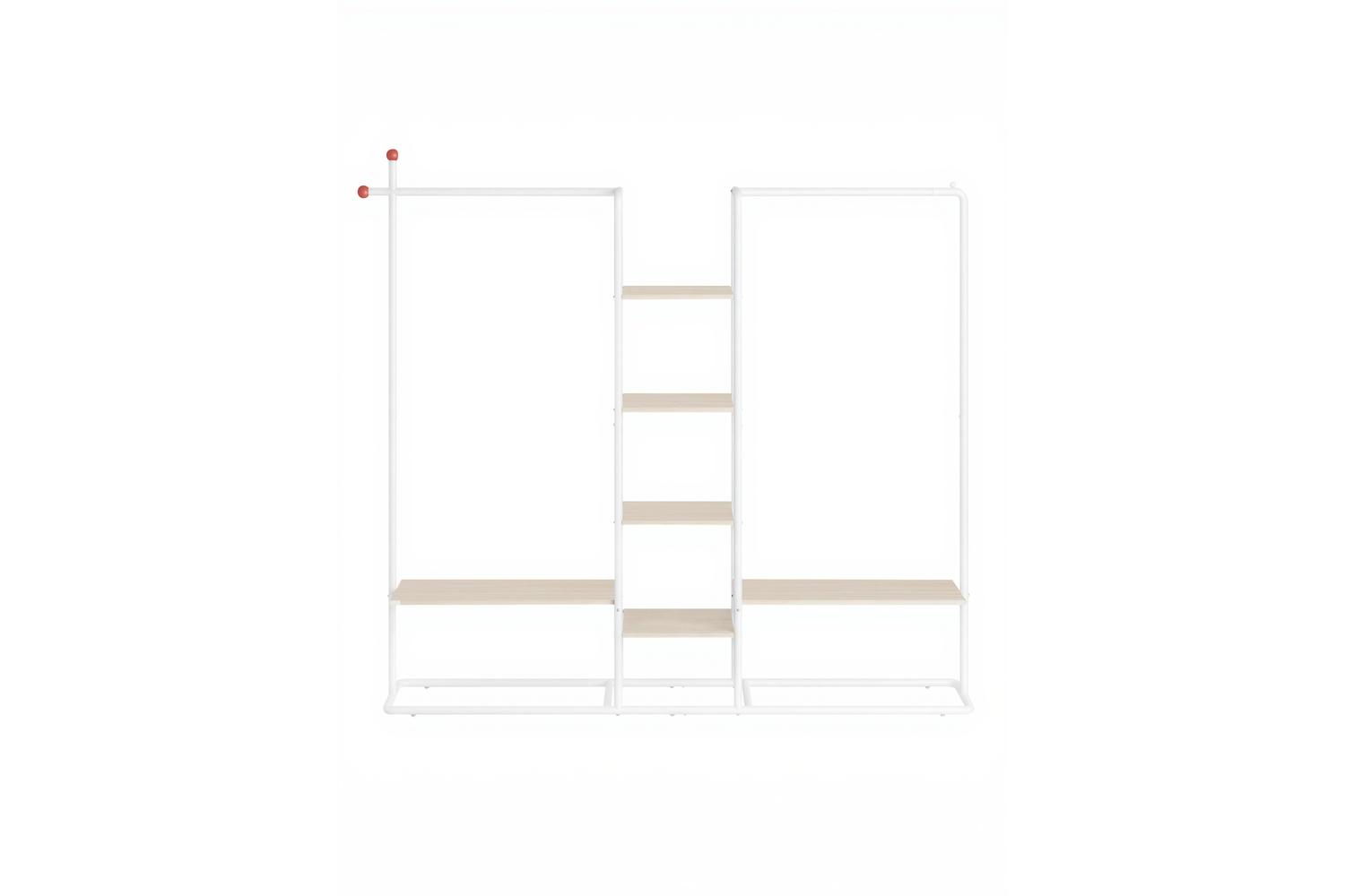 Songmics Home Open Wardrobe | Clothes Storage | Steel & Particleboard | 33.8 X 163.6 X 175.3 Cm