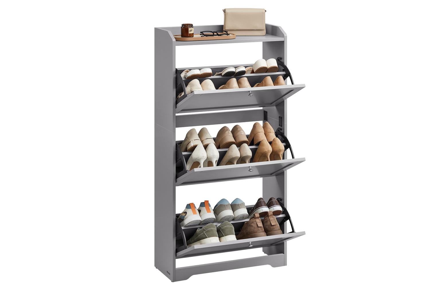 Vasagle Shoe Cabinet | Storage Cabinet | Particleboard | 24 X 60 X 121.2 Cm