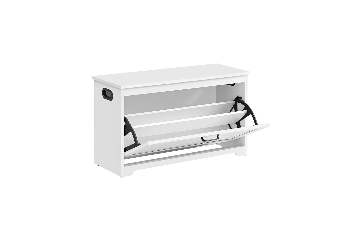 Vasagle Shoe Bench | Shoe Storage Bench | Particleboard | 80 X 30 X 46 Cm