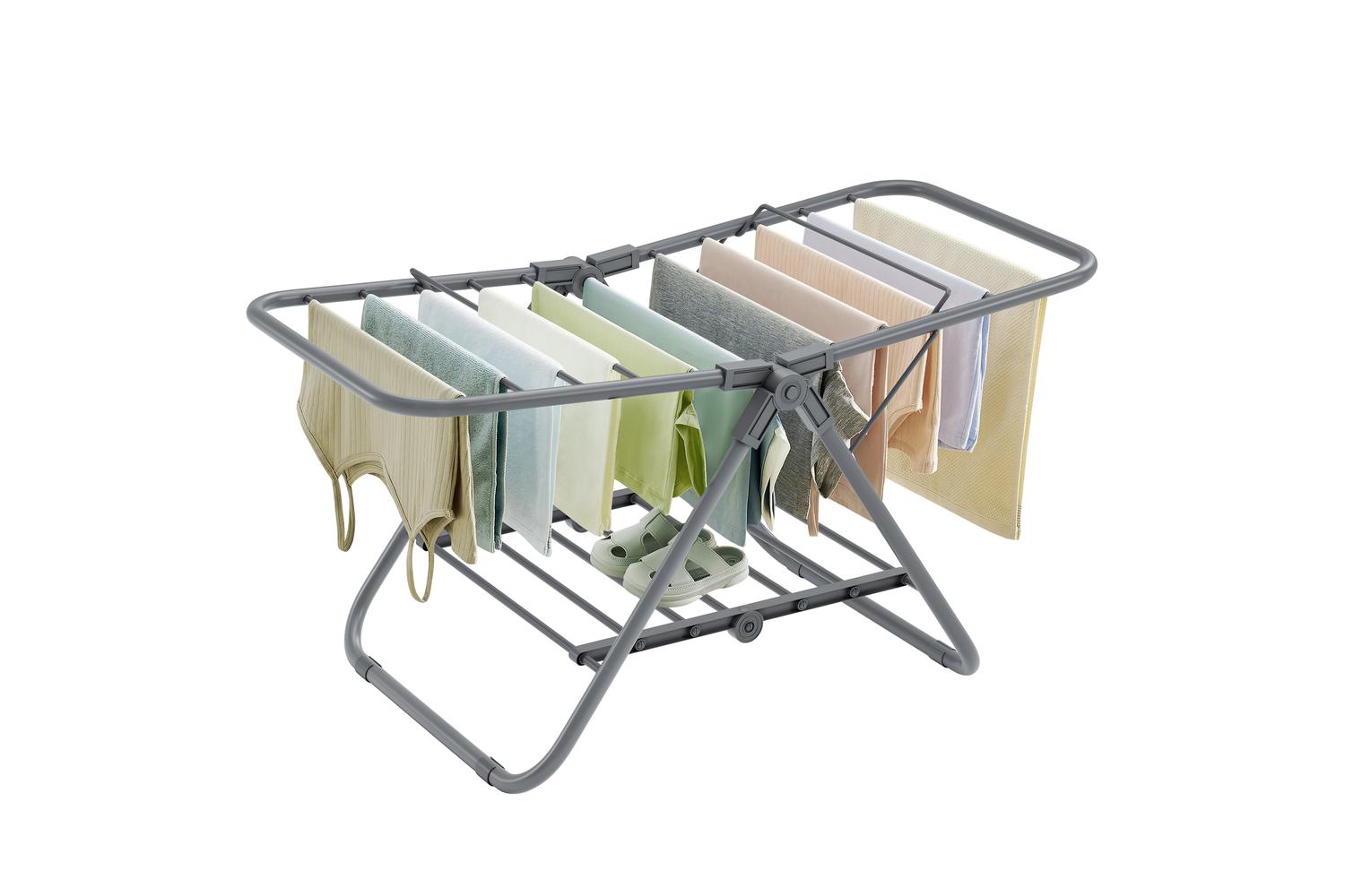 Songmics Clothes Drying Rack | Clothes Airer | Steel | Adjustable