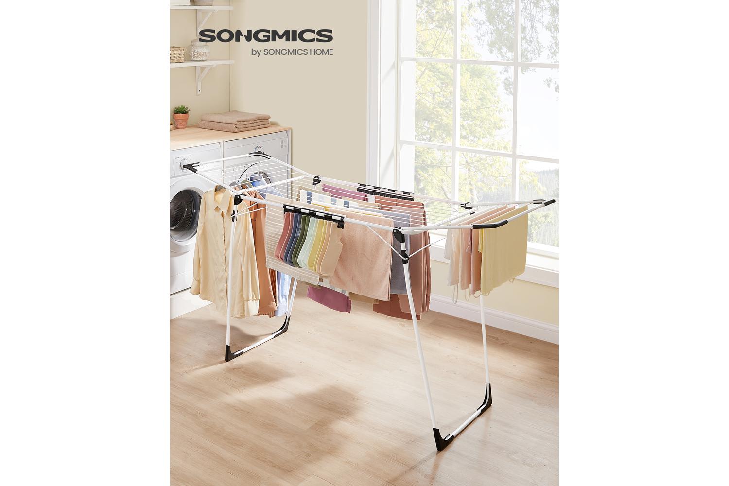 Songmics Clothes Drying Rack | Clothes Drying Rack | Steel | Large